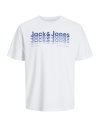 CAMISETA M/C JACK AND JONES LOGO DIFUMINADO 12269335 JJTEX TEE SS CREW NECK