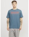 CAMISETA M/C JACK AND JONES LOGO DIFUMINADO 12269335 JJTEX TEE SS CREW NECK