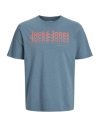 CAMISETA M/C JACK AND JONES LOGO DIFUMINADO 12269335 JJTEX TEE SS CREW NECK