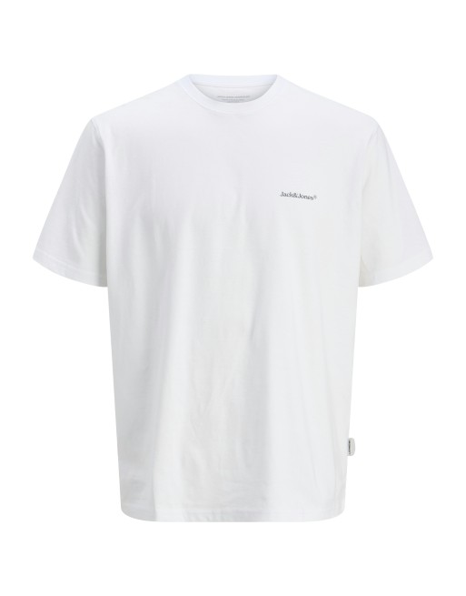 CAMISETA M/C MINI LOGO JACK AND JONES 12272996 JORSPLIT BACK TEE SS CREW NECK LN
