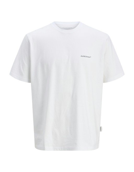 CAMISETA M/C MINI LOGO JACK AND JONES 12272996 JORSPLIT BACK TEE SS CREW NECK LN