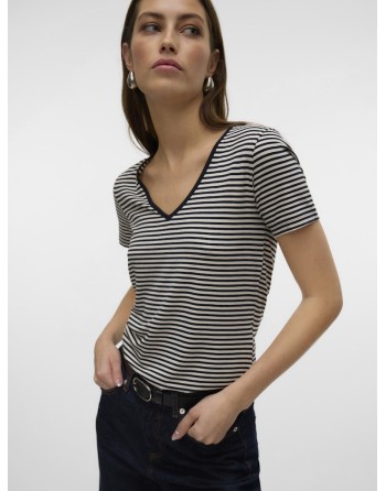 CAMISETA M/C CUELLO V 10326282 