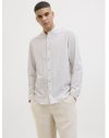 CAMISA M/L CUELLO MAO RAYAS 12269319 JJESUMMER BAND SHIRT LS SN
