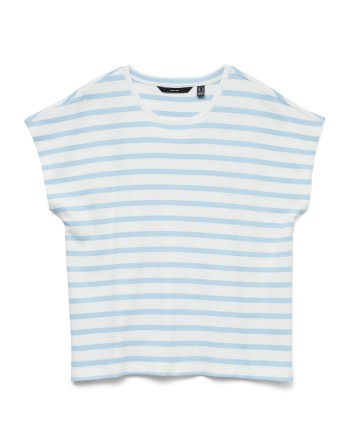 CAMISETA M/C RAYAS 10323980 VMNANNA CAPSLEEVE TOP JRS GA