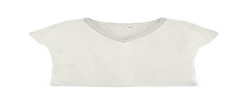 CAMISETA M/C CUELLO V BORDADO ORO 10325154 VMBATILA C/S V-NECK T-SHIRT JRS BTQ GA
