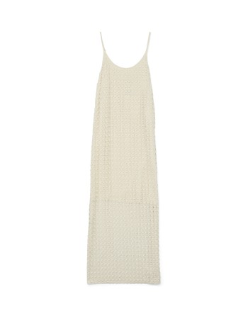 VESTIDO LARGO PUNTO TIRANTE FINO FORRO INTERIOR 10330940 VMDYLIE S/L V-NECK ANKLE DRESS WVN BTQ G