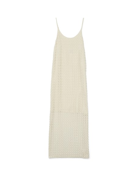 VESTIDO LARGO PUNTO TIRANTE FINO FORRO INTERIOR 10330940 VMDYLIE S/L V-NECK ANKLE DRESS WVN BTQ G
