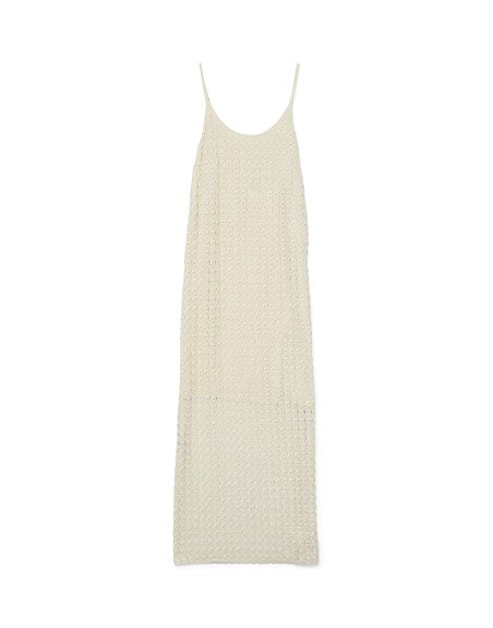 VESTIDO LARGO PUNTO TIRANTE FINO FORRO INTERIOR 10330940 VMDYLIE S/L V-NECK ANKLE DRESS WVN BTQ G