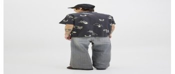 CAMISA M/C ESTAMPADA EFECTO CRINKLE 12277211 JORLUKE CRINKLE AOP SHIRT SS