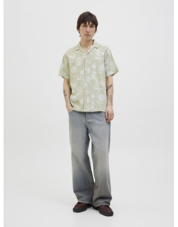 CAMISA M/C ESTAMPADA EFECTO CRINKLE 12277211 JORLUKE CRINKLE AOP SHIRT SS
