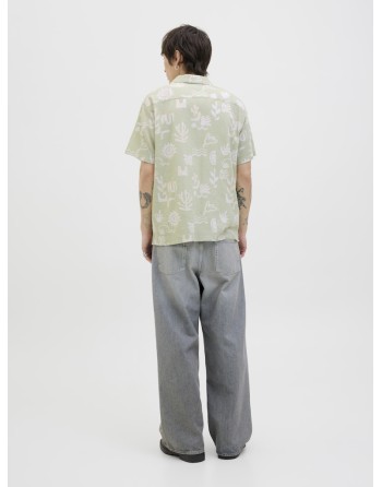 CAMISA M/C ESTAMPADA EFECTO CRINKLE 12277211 JORLUKE CRINKLE AOP SHIRT SS