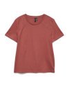 CAMISETA M/C DETALLE CÍRCULO CALADO 10327140 VMSAVANNAH FRANCIS SS TOP BOX JRS SPE GA