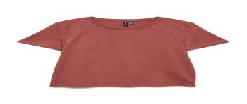 CAMISETA M/C DETALLE CÍRCULO CALADO 10327140 VMSAVANNAH FRANCIS SS TOP BOX JRS SPE GA