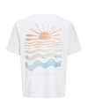 CAMISETA M/C PUERTO ESCONDIDO 12277229 JORCANGGU SUMMER PICTURE TEE SS CN