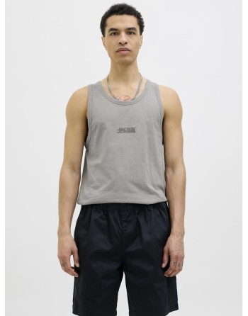 CAMISETA TIRANTES LOGO JACK AND JONES 12276727 JCOSAGO SMALL LOGO SLUB TANK TOP