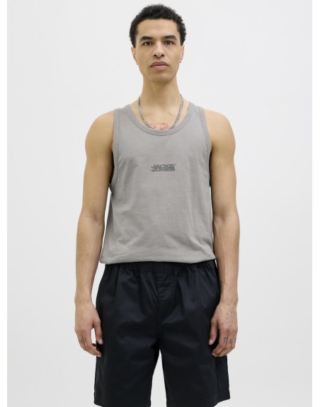 CAMISETA TIRANTES LOGO JACK AND JONES 12276727 JCOSAGO SMALL LOGO SLUB TANK TOP