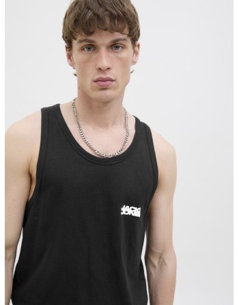 CAMISETA TIRANTES LOGO JACK AND JONES 12276727 JCOSAGO SMALL LOGO SLUB TANK TOP