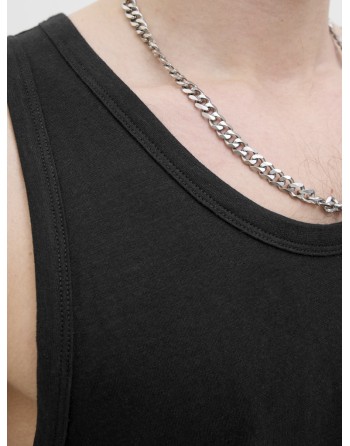 CAMISETA TIRANTES LOGO JACK AND JONES 12276727 JCOSAGO SMALL LOGO SLUB TANK TOP