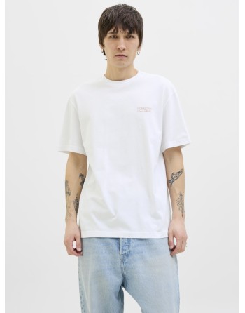 CAMISETA M/C JACK AND JONES ESTABLISHED 1990 12269372 JJSUMMER VIBES TEE SS CREW NECK LN
