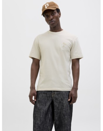 CAMISETA M/C JACK AND JONES ESTABLISHED 1990 12269372 JJSUMMER VIBES TEE SS CREW NECK LN