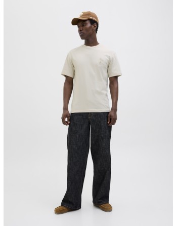 CAMISETA M/C JACK AND JONES ESTABLISHED 1990 12269372 JJSUMMER VIBES TEE SS CREW NECK LN
