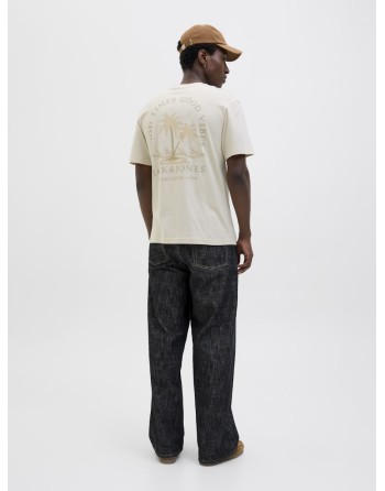 CAMISETA M/C JACK AND JONES ESTABLISHED 1990 12269372 JJSUMMER VIBES TEE SS CREW NECK LN