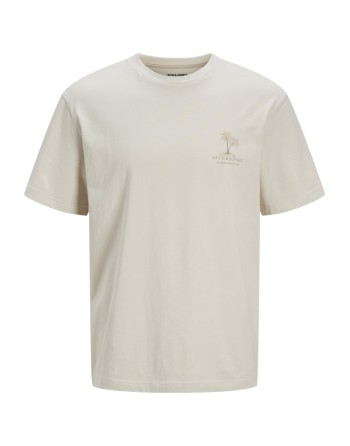 CAMISETA M/C JACK AND JONES ESTABLISHED 1990 12269372 JJSUMMER VIBES TEE SS CREW NECK LN