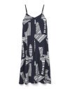 VESTIDO MIDI TIRANTES ANIMAL PRINT 10303398 VMJOSIE CALF SINGLET DRESS WVN GA