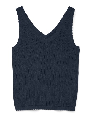 CAMISETA TIRANTE PUNTO 10330773 VMLUXLIGHT POINTELLE SL V-NECK TOP