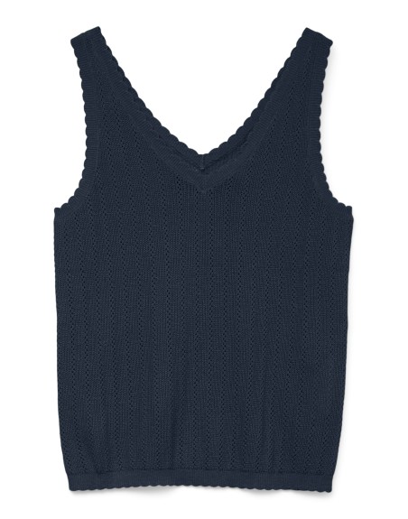 CAMISETA TIRANTE PUNTO 10330773 VMLUXLIGHT POINTELLE SL V-NECK TOP