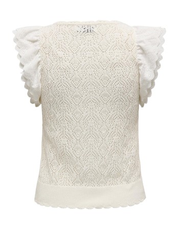 CHAQUETITA PUNTO CALADA 15314542 ONLNETTIE SL MIX U-NECK CARDIGAN KNT