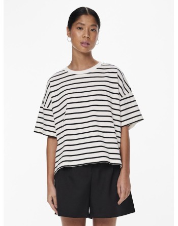 CAMISETA RAYAS 17146888 PCCHILLI SUMMER 2/4 SWT STRPE UB NOOS BC