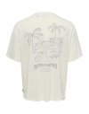 CAMISETA M/C SUR LA PLAGE 22033666 ONSLEON OVZ SS TEE ART