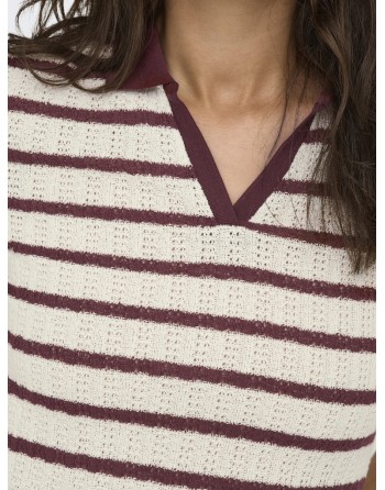 POLO PUNTO 15357767 ONLHALIA S/S COLLAR TOP BOX PRI JRS