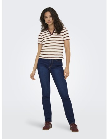POLO PUNTO 15357767 ONLHALIA S/S COLLAR TOP BOX PRI JRS