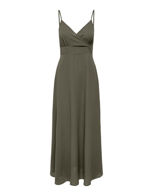 VESTIDO TIRANTE LARGO 15317837 ONLNOVA LIFE VIS ADA LONG DRESS SOLID