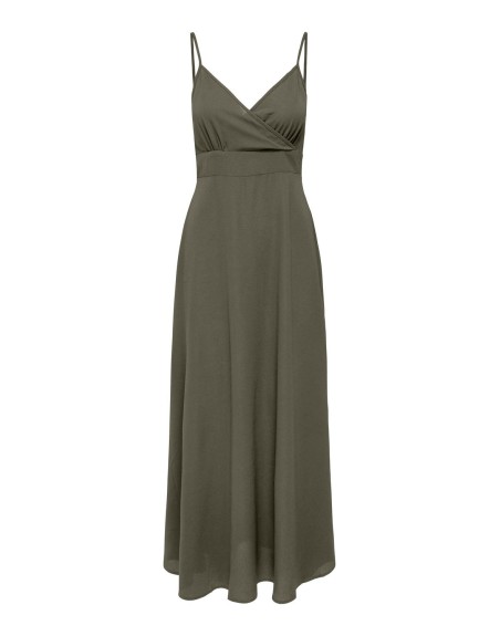 VESTIDO TIRANTE LARGO 15317837 ONLNOVA LIFE VIS ADA LONG DRESS SOLID