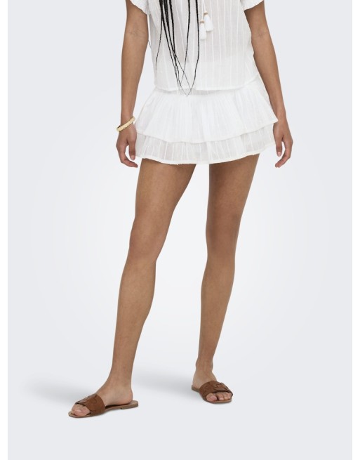 FALDA PANTALON 15350956 ONLNALLA LIFE MW SKORTS WVN CS