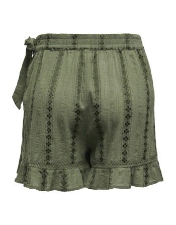 FALDA PANTALON C/FLORES BORDADAS 15354451 ONLLIANA FRILL SKORT PTM SP