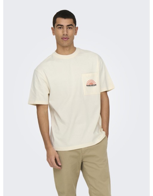 CAMISETA M/C SAN FRAN BOLSILLO 22034319 ONSFRED RXL SS POCKET CITY TEE