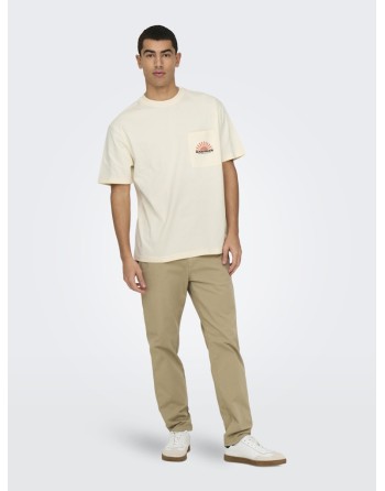 CAMISETA M/C SAN FRAN BOLSILLO 22034319 ONSFRED RXL SS POCKET CITY TEE