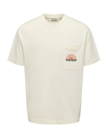CAMISETA M/C SAN FRAN BOLSILLO 22034319 ONSFRED RXL SS POCKET CITY TEE