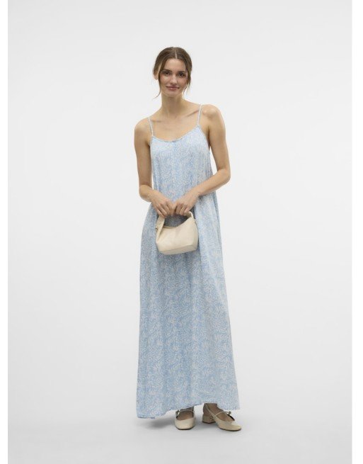 VESTIDO MAXI TIRANTE 10283677 VMHARPER SL STRAP MAXI TENCEL DRESS GA