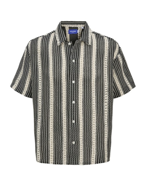 CAMISA M/C CROCHET RAYAS 12277295 JORBELLAGIO CROCHET SHIRT SS