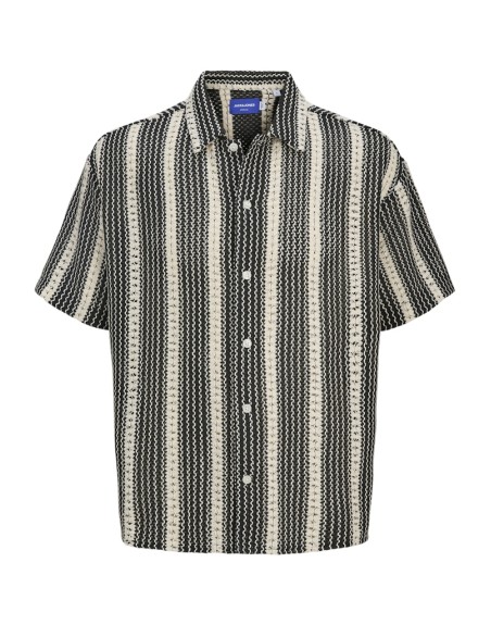 CAMISA M/C CROCHET RAYAS 12277295 JORBELLAGIO CROCHET SHIRT SS