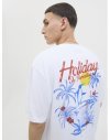 CAMISETA M/C HIDDEN BUNGALOW EXCLUSIVE LIVING 12278389 JORWOWIE TEE SS CREW NECK TG