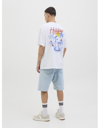 CAMISETA M/C HIDDEN BUNGALOW EXCLUSIVE LIVING 12278389 JORWOWIE TEE SS CREW NECK TG