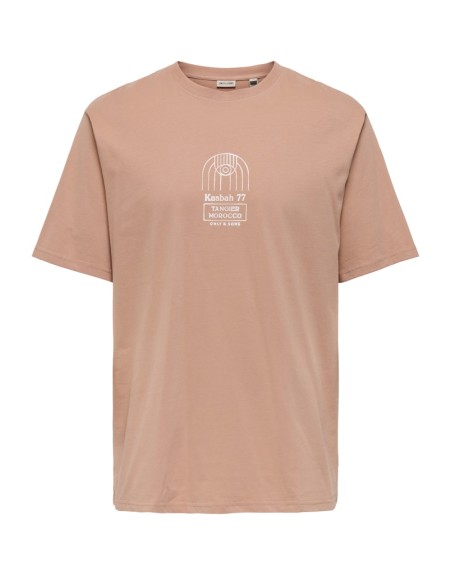 CAMISETA M/C KASABAH TANGIER MOROCCO 22034451 ONSMALIK ART LIFE RLX SS TEE