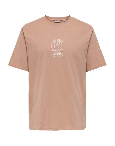 CAMISETA M/C KASABAH TANGIER MOROCCO 22034451 ONSMALIK ART LIFE RLX SS TEE