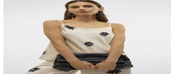 BLUSA TIRANTE FINO FLORES 10328718 VMROE SL STRAP TOP VMA